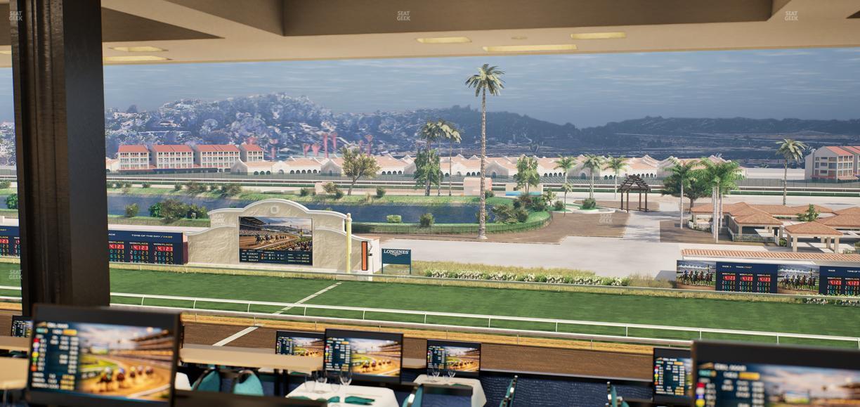 Del Mar Thoroughbred Club - Section Turf Club Lvl 4 Tbl 626 Seat View