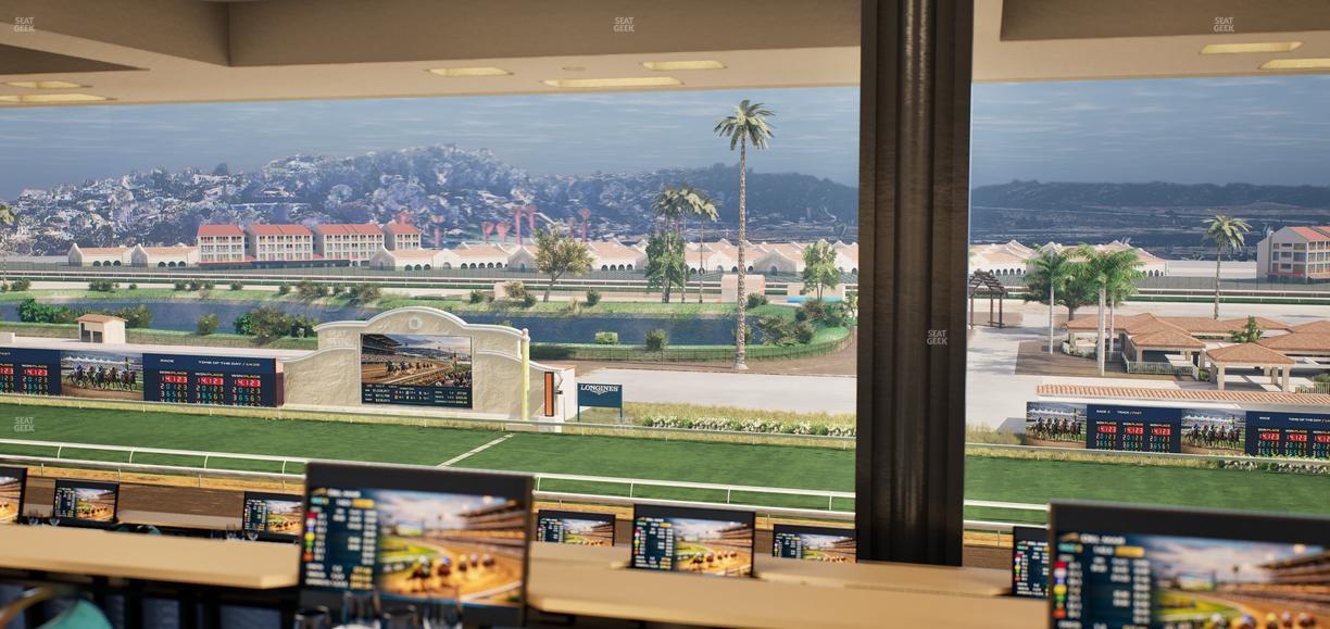 Del Mar Thoroughbred Club - Section Turf Club Lvl 4 Tbl 628 Seat View