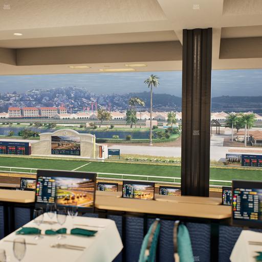 Del Mar Thoroughbred Club - Section Turf Club Lvl 4 Tbl 628 Seat View