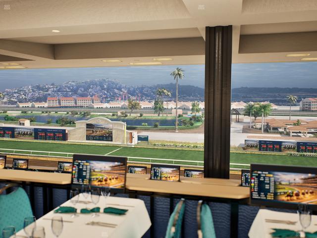 Del Mar Thoroughbred Club - Section Turf Club Lvl 4 Tbl 628 Seat View