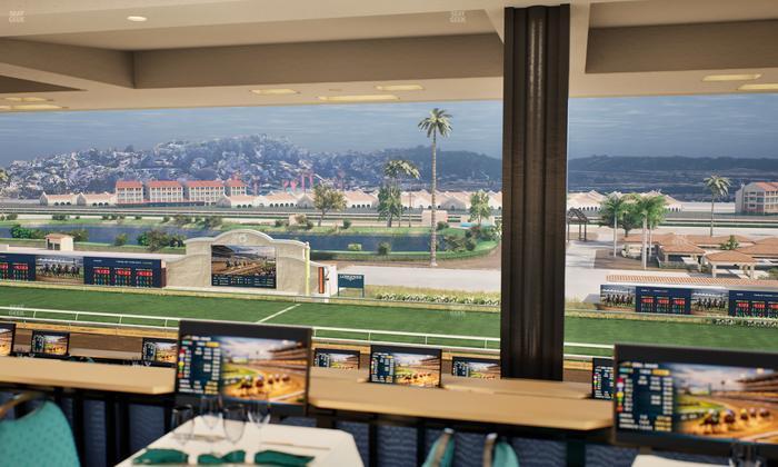 Del Mar Thoroughbred Club - Section Turf Club Lvl 4 Tbl 628 Seat View