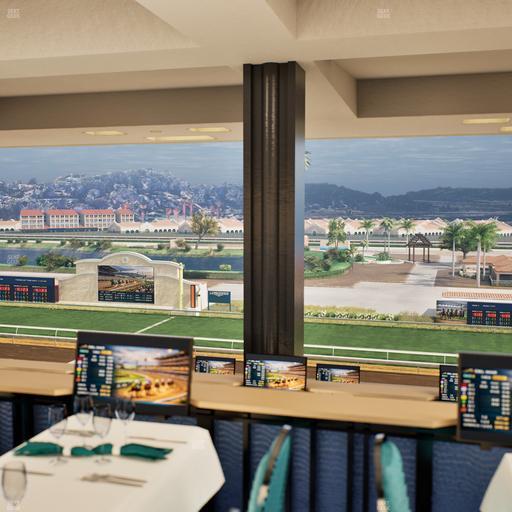 Del Mar Thoroughbred Club - Section Turf Club Lvl 4 Tbl 629 Seat View
