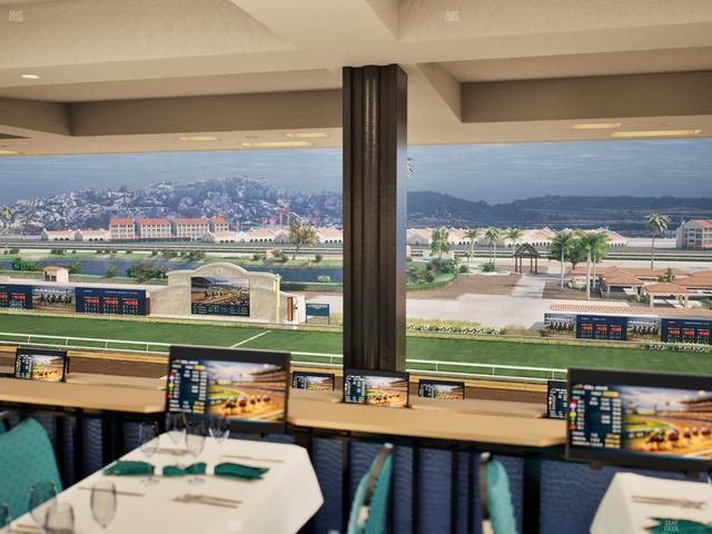 Del Mar Thoroughbred Club - Section Turf Club Lvl 4 Tbl 629 Seat View