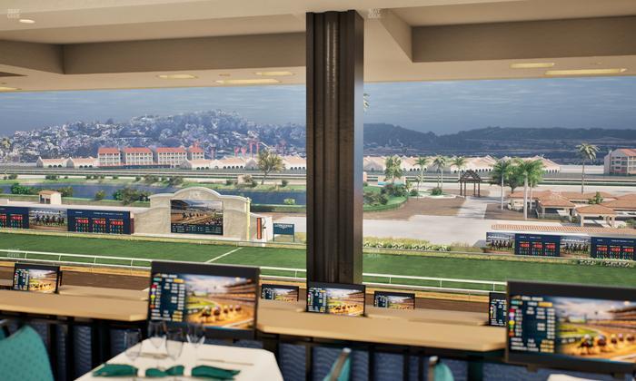 Del Mar Thoroughbred Club - Section Turf Club Lvl 4 Tbl 629 Seat View
