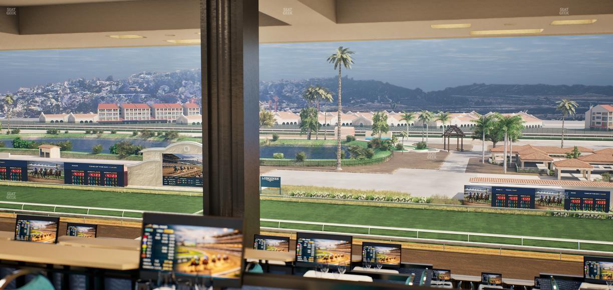 Del Mar Thoroughbred Club - Section Turf Club Lvl 4 Tbl 630 Seat View