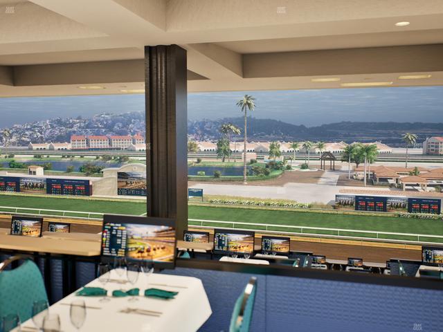 Del Mar Thoroughbred Club - Section Turf Club Lvl 4 Tbl 630 Seat View