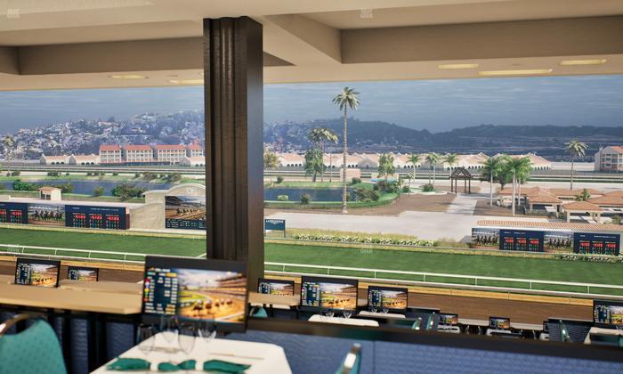 Del Mar Thoroughbred Club - Section Turf Club Lvl 4 Tbl 630 Seat View