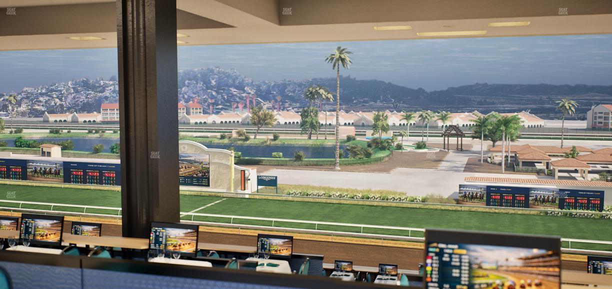 Del Mar Thoroughbred Club - Section Turf Club Lvl 4 Tbl 631 Seat View