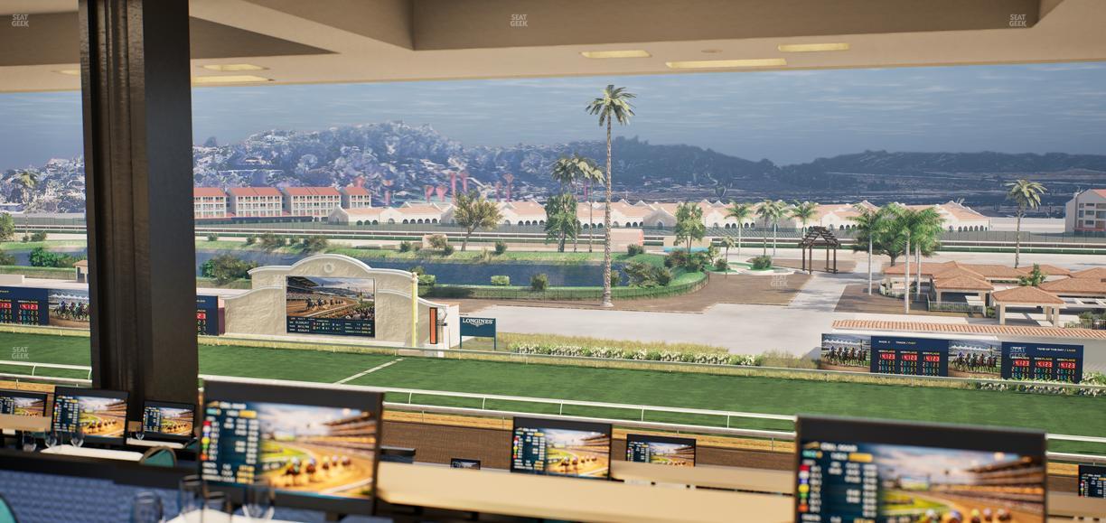 Del Mar Thoroughbred Club - Section Turf Club Lvl 4 Tbl 632 Seat View