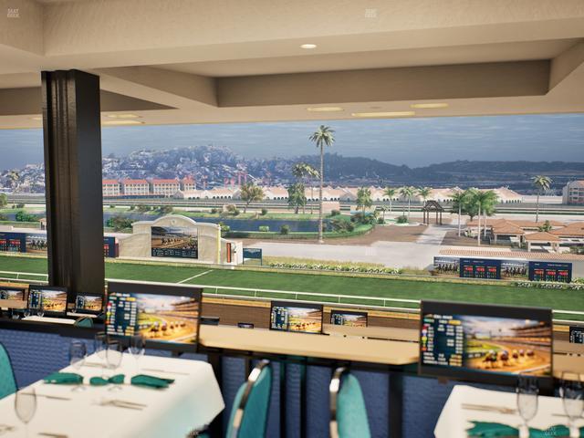 Del Mar Thoroughbred Club - Section Turf Club Lvl 4 Tbl 632 Seat View