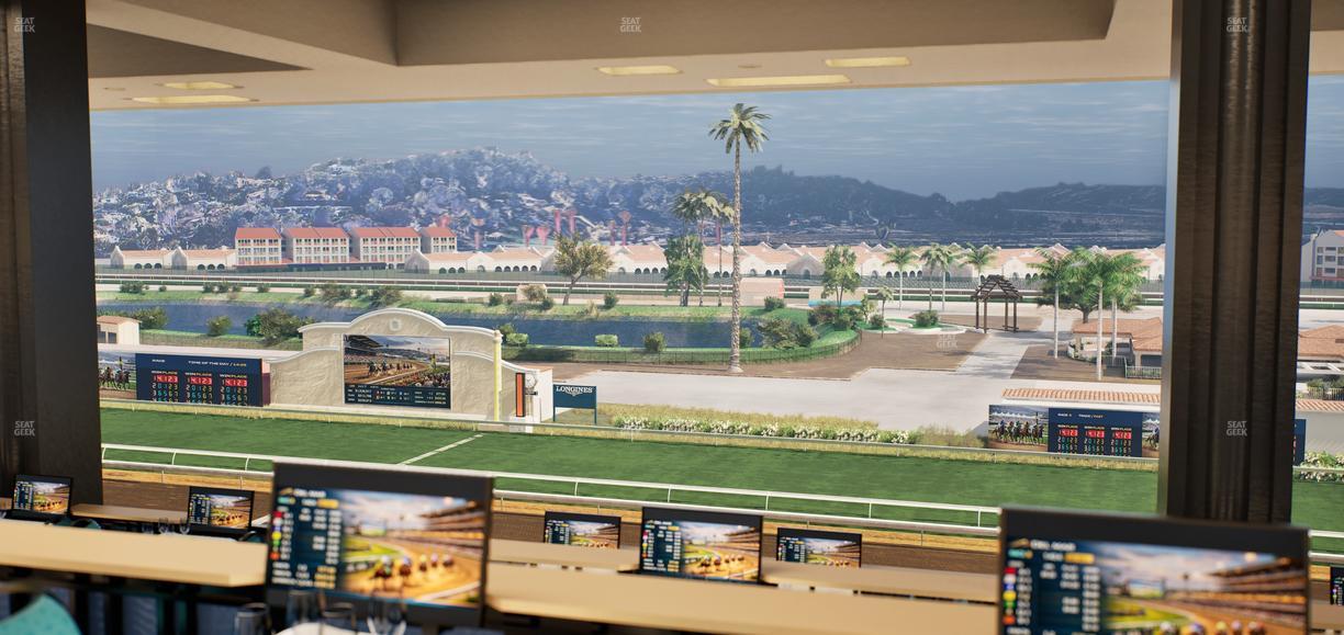 Del Mar Thoroughbred Club - Section Turf Club Lvl 4 Tbl 633 Seat View