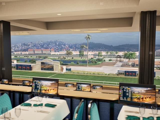 Del Mar Thoroughbred Club - Section Turf Club Lvl 4 Tbl 633 Seat View
