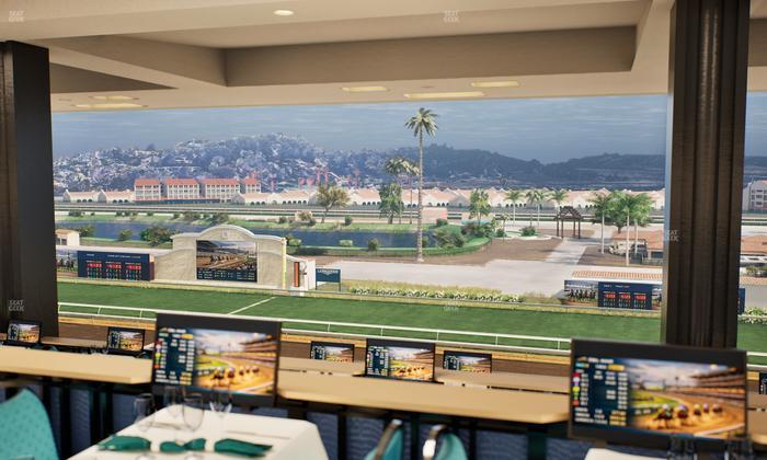 Del Mar Thoroughbred Club - Section Turf Club Lvl 4 Tbl 633 Seat View