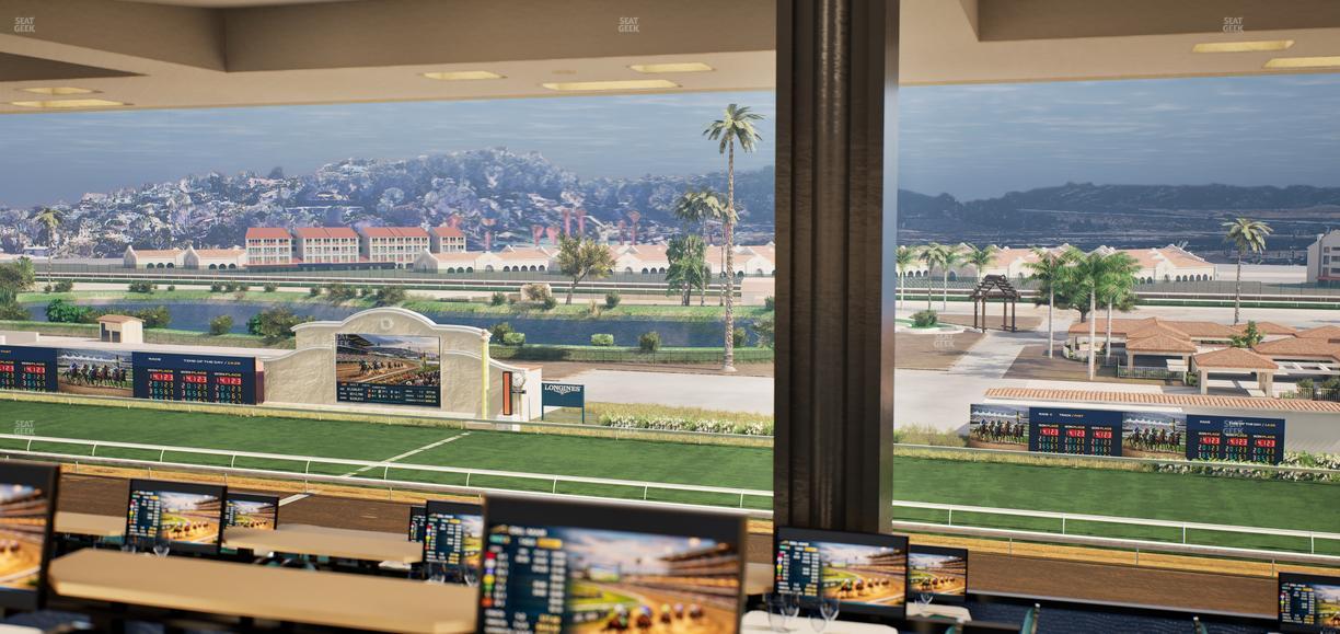 Del Mar Thoroughbred Club - Section Turf Club Lvl 4 Tbl 634 Seat View