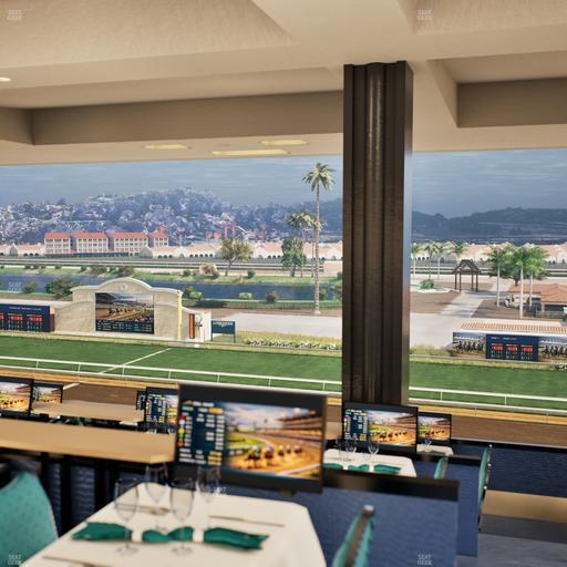 Del Mar Thoroughbred Club - Section Turf Club Lvl 4 Tbl 634 Seat View