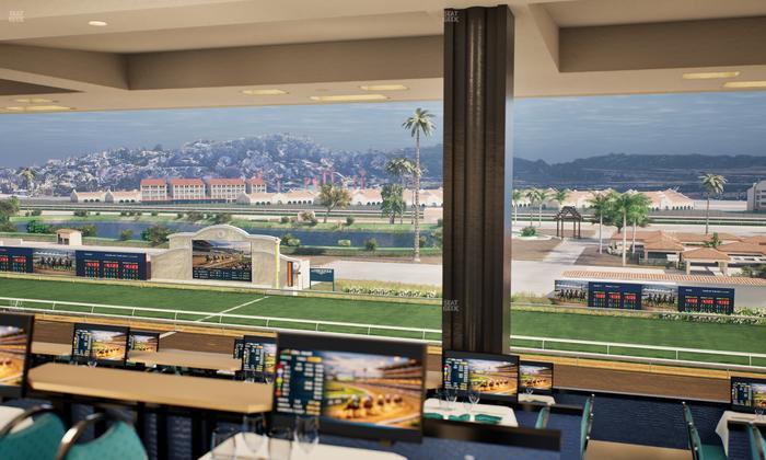 Del Mar Thoroughbred Club - Section Turf Club Lvl 4 Tbl 634 Seat View