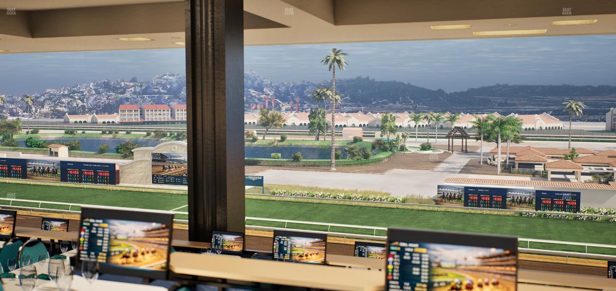 Del Mar Thoroughbred Club - Section Turf Club Lvl 4 Tbl 636 Seat View