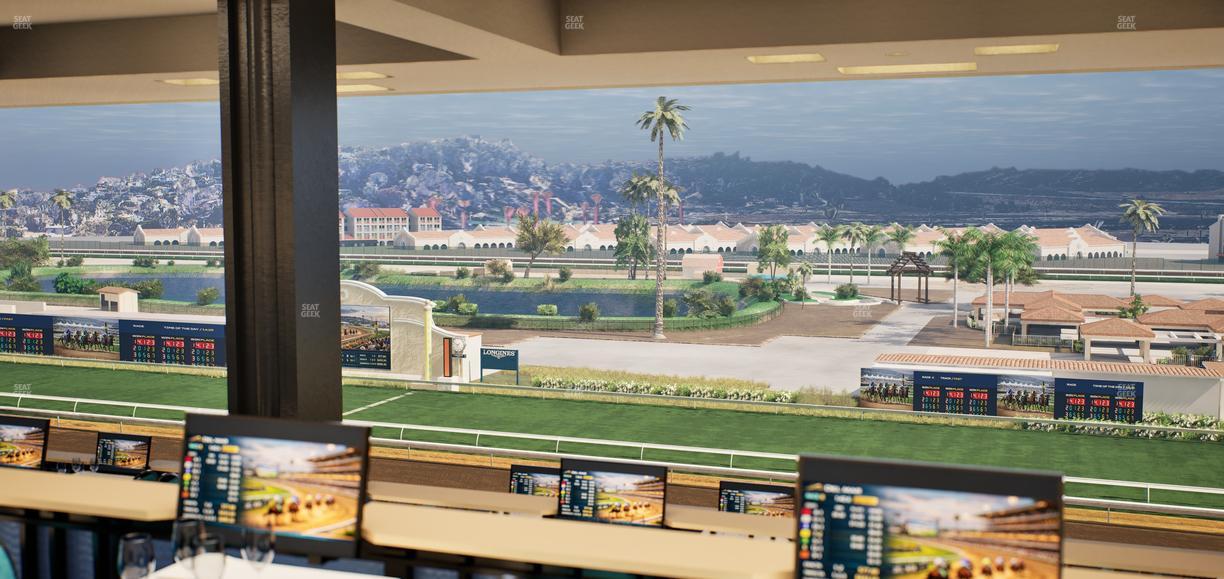 Del Mar Thoroughbred Club - Section Turf Club Lvl 4 Tbl 637 Seat View