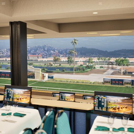 Del Mar Thoroughbred Club - Section Turf Club Lvl 4 Tbl 637 Seat View