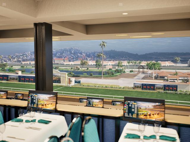 Del Mar Thoroughbred Club - Section Turf Club Lvl 4 Tbl 637 Seat View