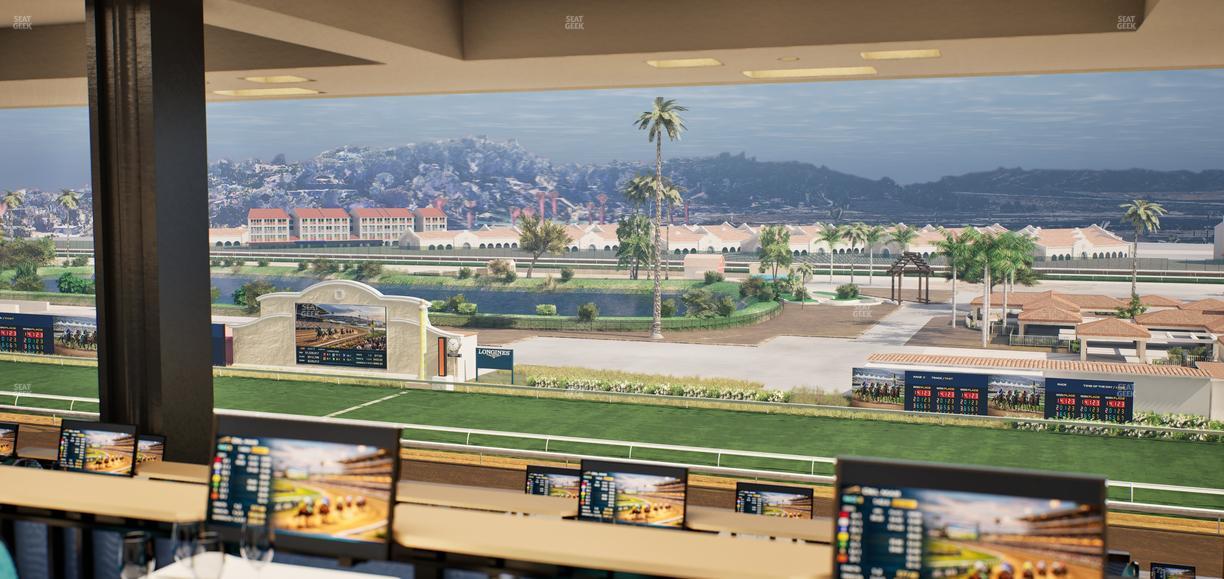Del Mar Thoroughbred Club - Section Turf Club Lvl 4 Tbl 638 Seat View