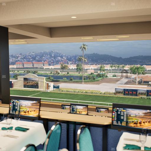 Del Mar Thoroughbred Club - Section Turf Club Lvl 4 Tbl 638 Seat View