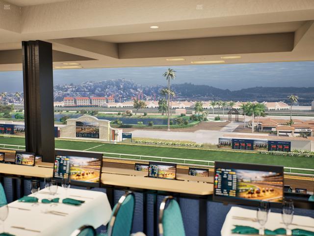 Del Mar Thoroughbred Club - Section Turf Club Lvl 4 Tbl 638 Seat View