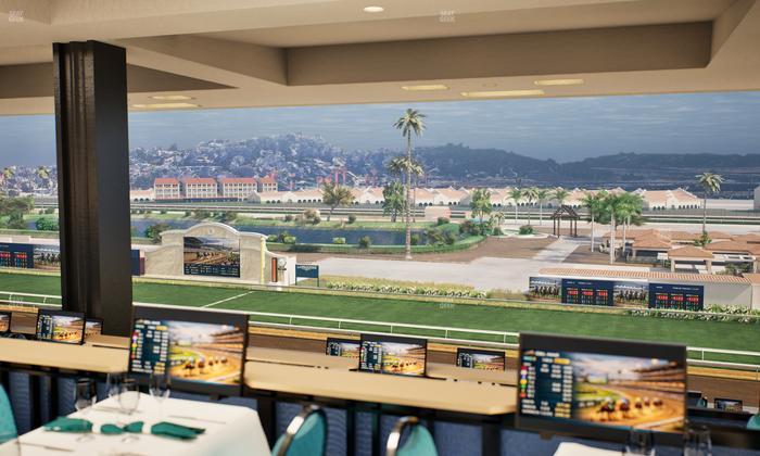 Del Mar Thoroughbred Club - Section Turf Club Lvl 4 Tbl 638 Seat View