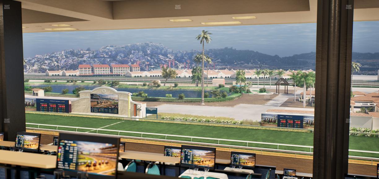 Del Mar Thoroughbred Club - Section Turf Club Lvl 4 Tbl 639 Seat View