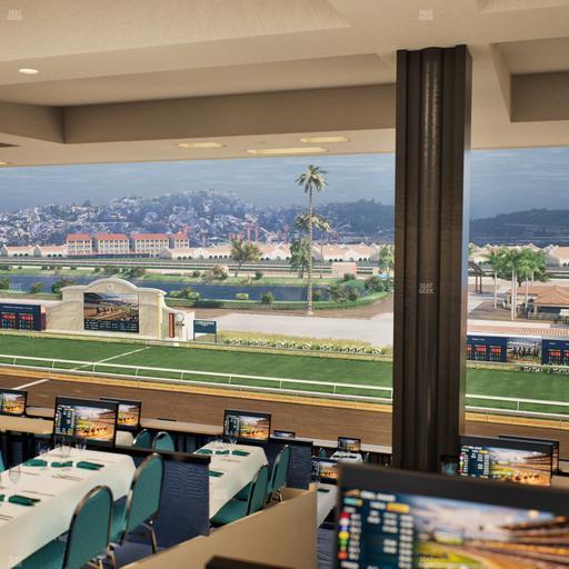 Del Mar Thoroughbred Club - Section Turf Club Lvl 4 Tbl 640 Seat View