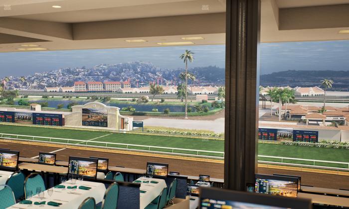 Del Mar Thoroughbred Club - Section Turf Club Lvl 4 Tbl 640 Seat View