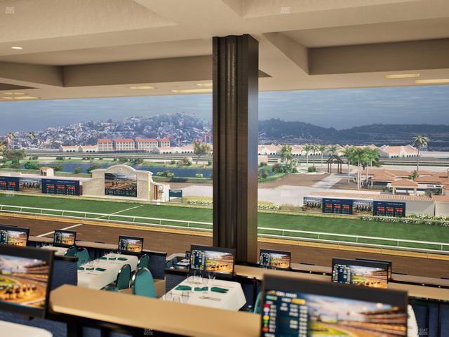 Del Mar Thoroughbred Club - Section Turf Club Lvl 4 Tbl 641 Seat View