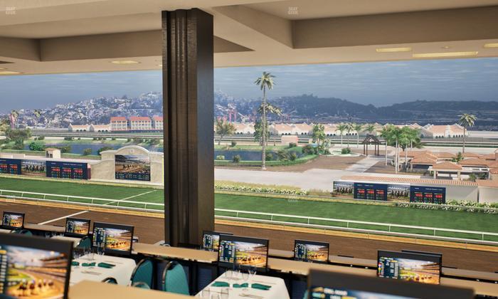 Del Mar Thoroughbred Club - Section Turf Club Lvl 4 Tbl 642 Seat View