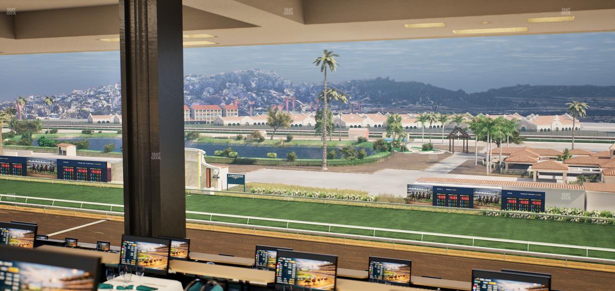 Del Mar Thoroughbred Club - Section Turf Club Lvl 4 Tbl 643 Seat View