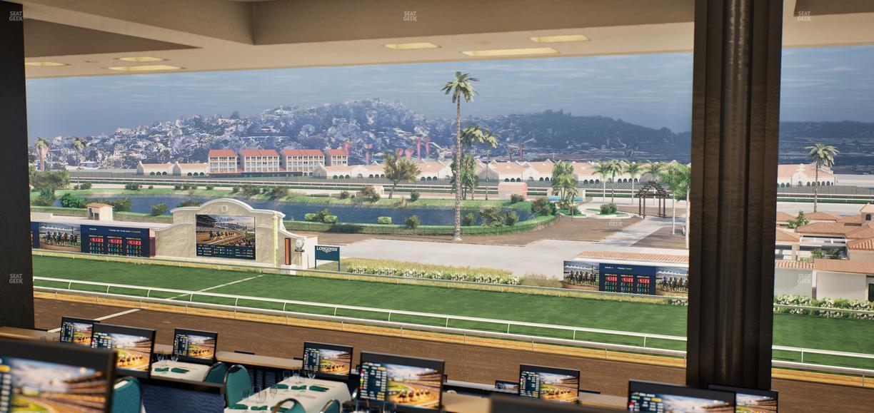 Del Mar Thoroughbred Club - Section Turf Club Lvl 4 Tbl 645 Seat View