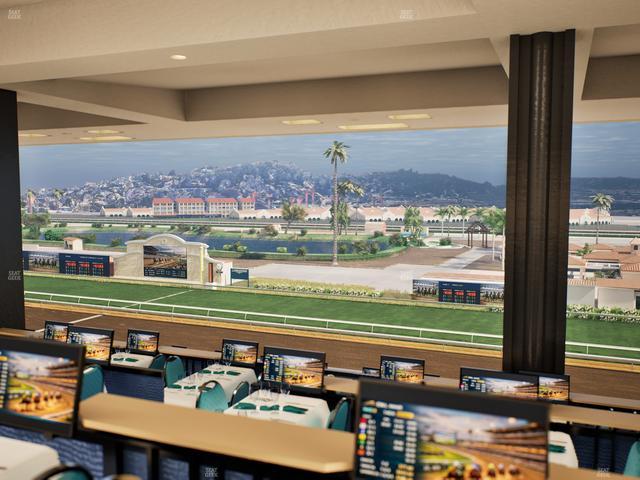 Del Mar Thoroughbred Club - Section Turf Club Lvl 4 Tbl 645 Seat View