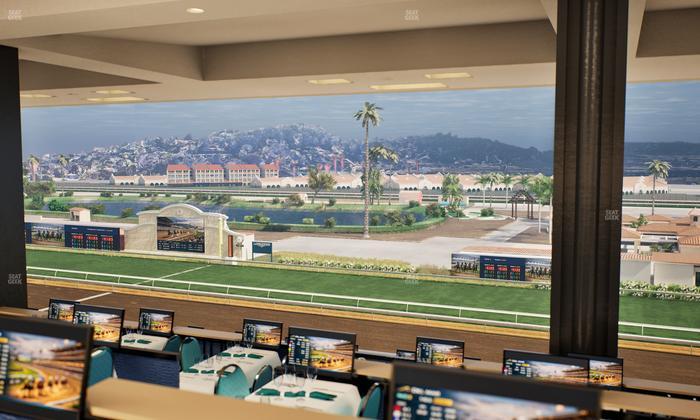 Del Mar Thoroughbred Club - Section Turf Club Lvl 4 Tbl 645 Seat View