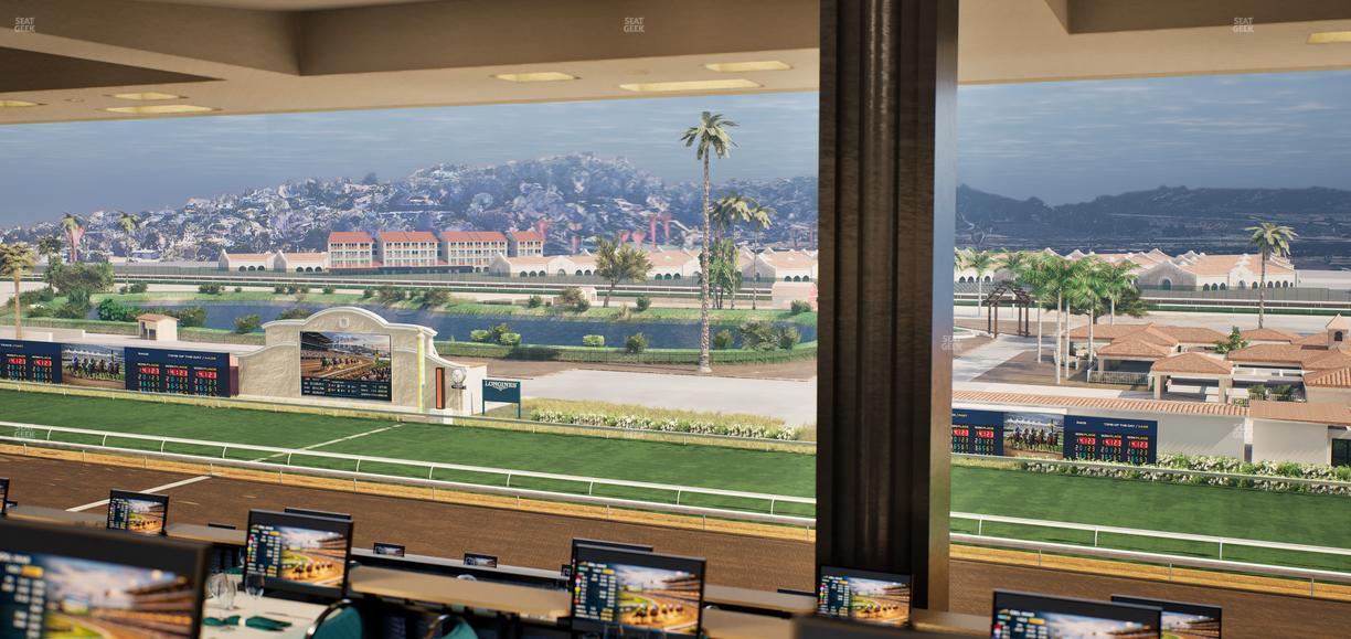 Del Mar Thoroughbred Club - Section Turf Club Lvl 4 Tbl 646 Seat View