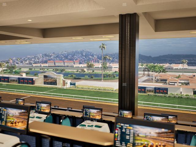 Del Mar Thoroughbred Club - Section Turf Club Lvl 4 Tbl 646 Seat View