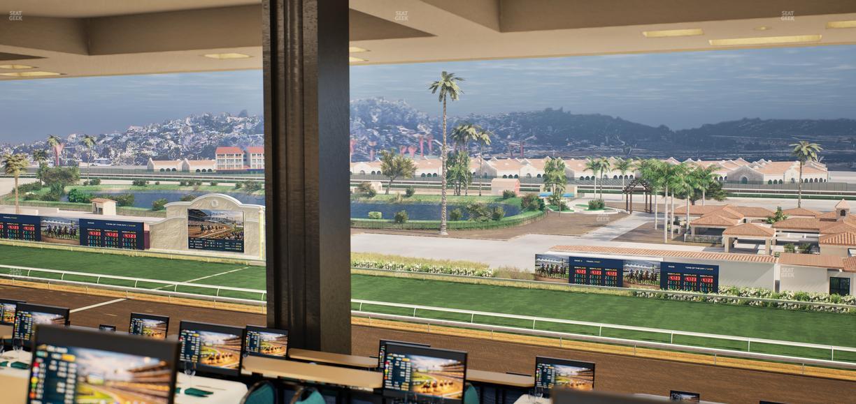 Del Mar Thoroughbred Club - Section Turf Club Lvl 4 Tbl 648 Seat View