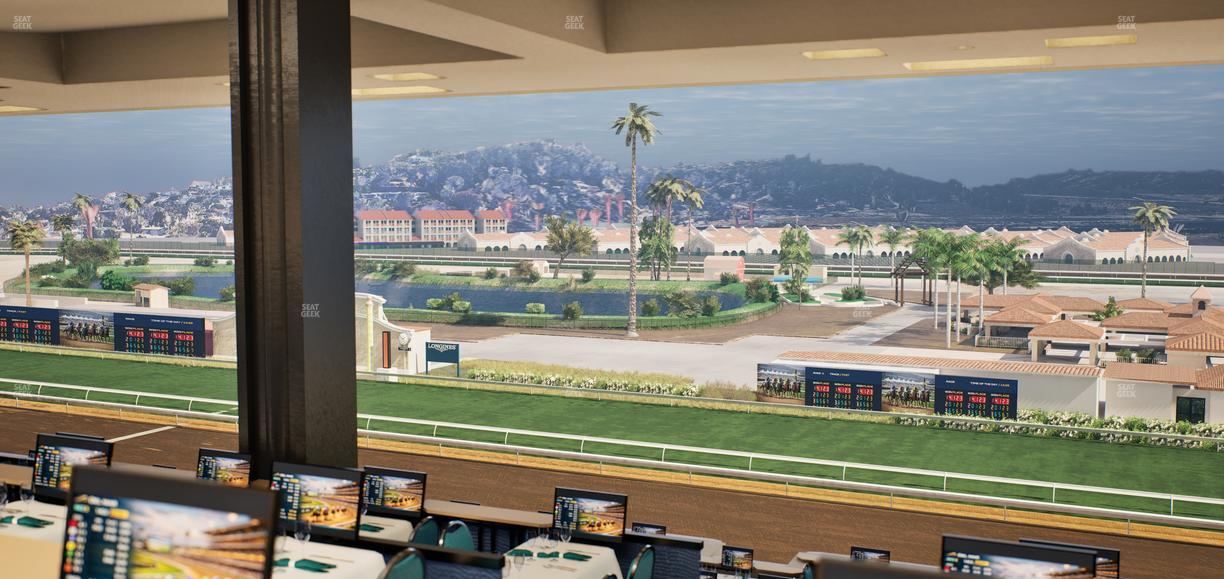 Del Mar Thoroughbred Club - Section Turf Club Lvl 4 Tbl 649 Seat View