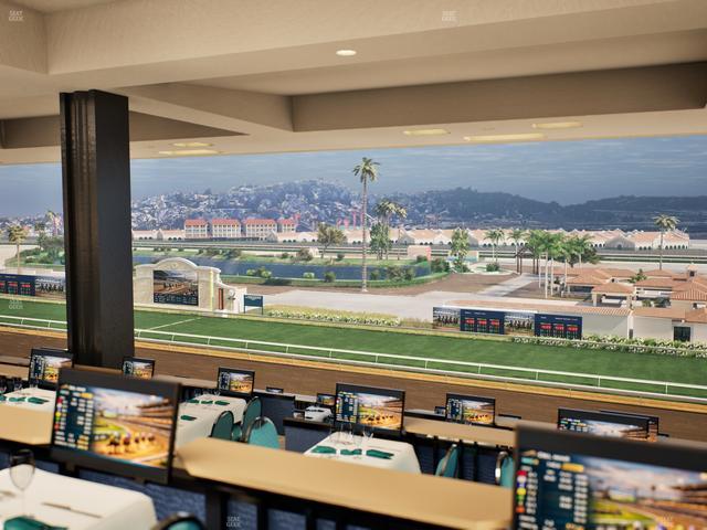 Del Mar Thoroughbred Club - Section Turf Club Lvl 4 Tbl 650 Seat View