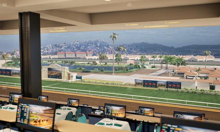 Del Mar Thoroughbred Club - Section Turf Club Lvl 4 Tbl 650 Seat View
