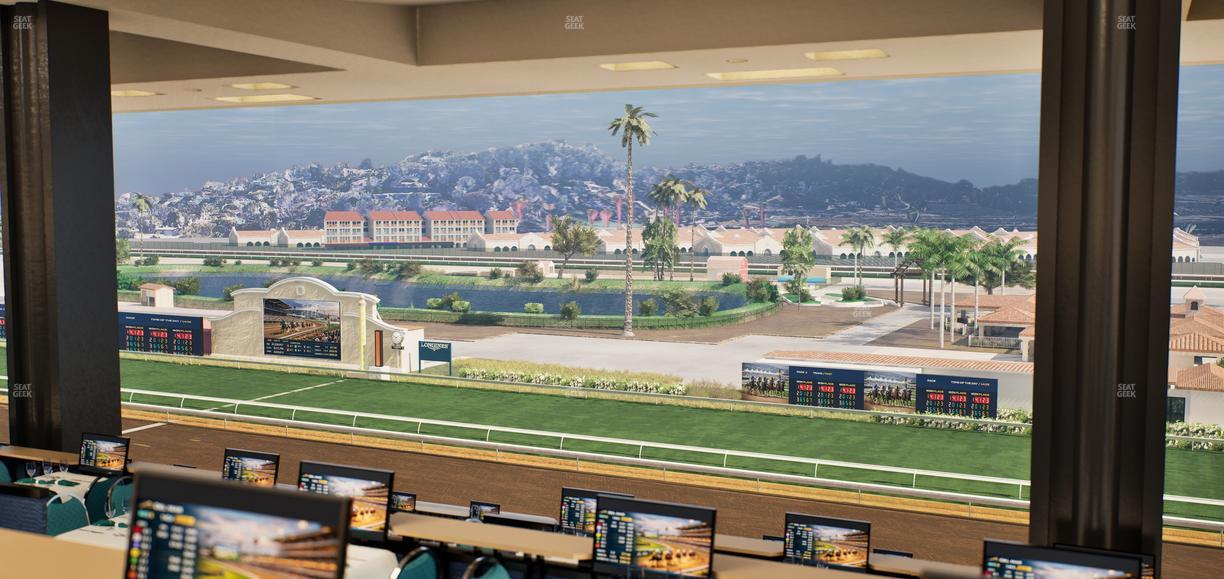 Del Mar Thoroughbred Club - Section Turf Club Lvl 4 Tbl 651 Seat View