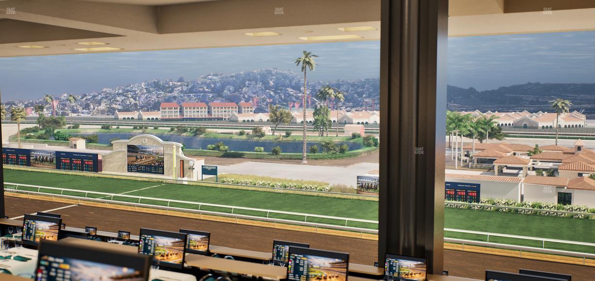 Del Mar Thoroughbred Club - Section Turf Club Lvl 4 Tbl 652 Seat View