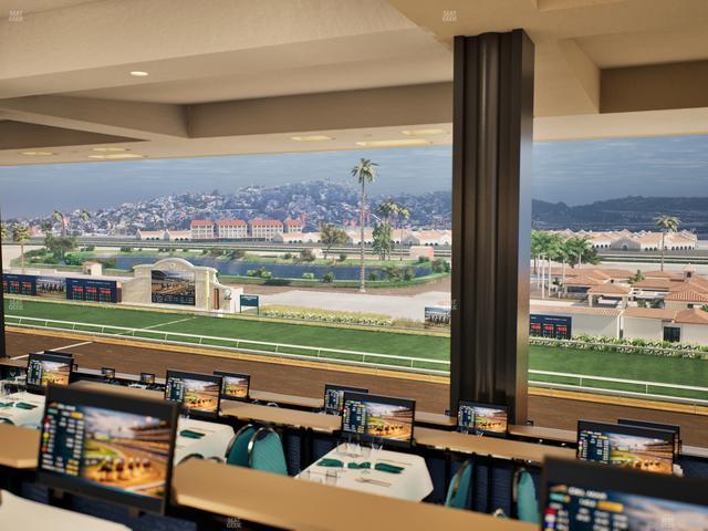 Del Mar Thoroughbred Club - Section Turf Club Lvl 4 Tbl 652 Seat View