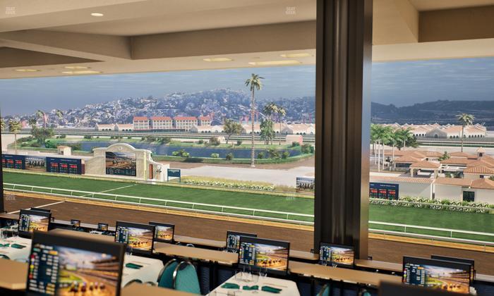 Del Mar Thoroughbred Club - Section Turf Club Lvl 4 Tbl 652 Seat View