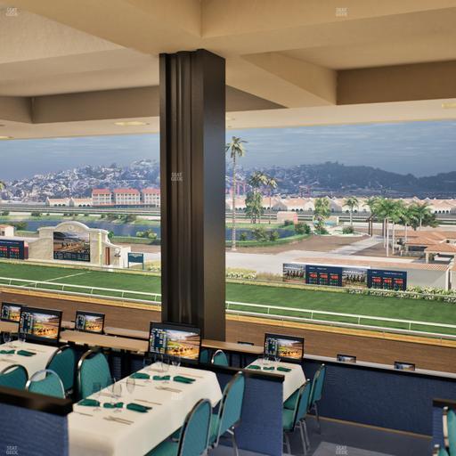 Del Mar Thoroughbred Club - Section Turf Club Lvl 4 Tbl 653 Seat View