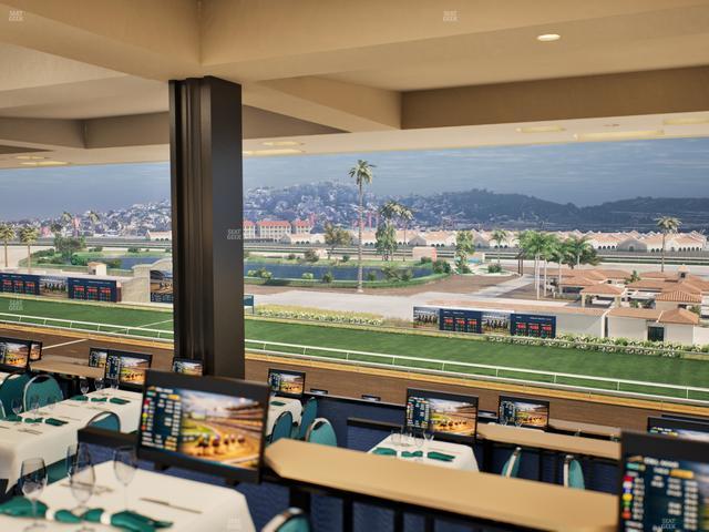 Del Mar Thoroughbred Club - Section Turf Club Lvl 4 Tbl 654 Seat View