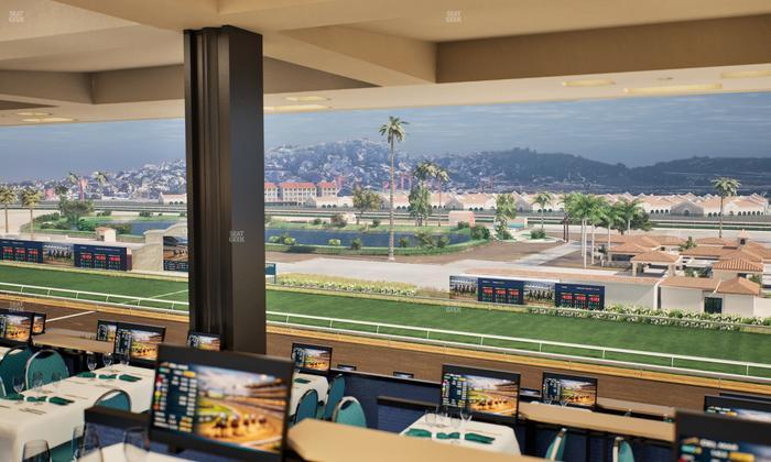 Del Mar Thoroughbred Club - Section Turf Club Lvl 4 Tbl 654 Seat View